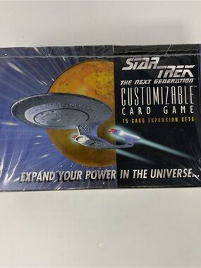 Star Trek: Next Generation - Customizable Card Game - Sealed Expansion Set Box